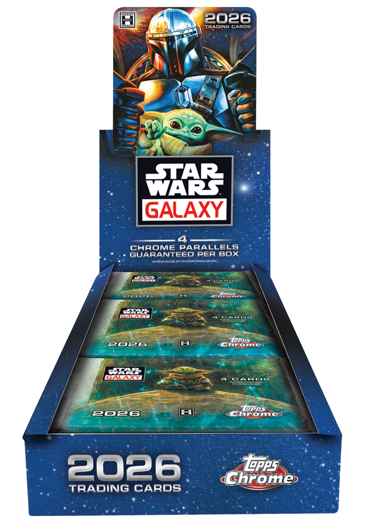 2026 Topps Star Wars Chrome Galaxy Hobby Box