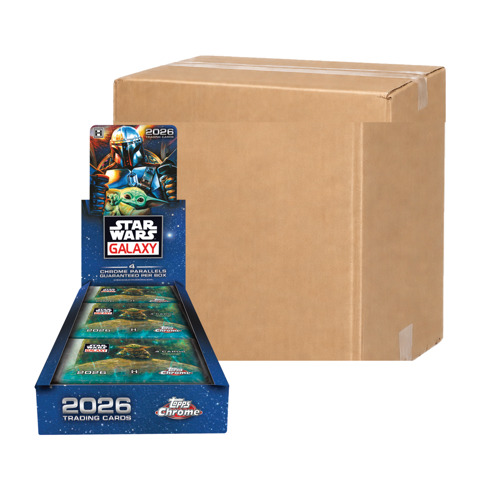 2026 Topps Star Wars Chrome Galaxy Hobby Case